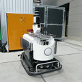 富士防災警備とテクノロード、屋外向け警備ロボット「アルジスＸ」を開発　宮下公園で実証実験