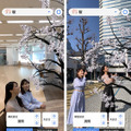 ARで目の前に桜の木が出現!いつでもどこでもお花見 ウェザーニューズ『さくらAR』