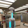 中西金属工業が自動除菌ロボット「R-Paca」を発売 完全自律走行でUVCを照射 周囲3m圏内に人がいる場合はランプが消える仕様