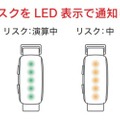 熱中症リスクを可視化するスマートウォッチみたいなリストバンド「hamon band」発売開始 脈拍と体温の変化を色と振動で通知