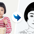 写真をドラッグ&ドロップするだけでAIが6枚の似顔絵を生成「Portrait Drawer」クリエイティブAIのRADIUS5