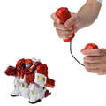 KOするとパイロットが“ブッ飛ぶ” 気分爽快バトルロボット「人機一体ブットバスター」タカラトミー　あばれる君vsちびれる君バトル動画公開