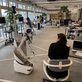 高校生がアバターロボット「ugo R」を愛知県から遠隔操作してインターン　都内のオフィスで英会話をしながら職業体験