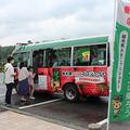 自動運転バス実証実験『栃木県ABCプロジェクト』が始動　初日は約30人の県民が自動運転バスを体験　自動運転バスに乗ろう＠茂木町