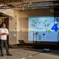 【日本初】VRとロボットで建築現場のDX化を推進　ログビルドが「建築のミライ」発表会でアバターロボットとVRデジタルツインを公開