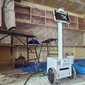 【日本初】VRとロボットで建築現場のDX化を推進　ログビルドが「建築のミライ」発表会でアバターロボットとVRデジタルツインを公開