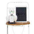自由に話せて動ける分身ロボットの新製品『OriHime Porter』オリィ研究所が発表 OriHimeとワゴン型アバターモビリティの融合