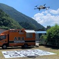 「空飛ぶ牛丼」ドローンで住民に提供　約15～20分間隔、4ルートを計6回飛行　吉野家とエアロネクスト