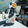 モバイル型ロボット「ロボホン」がドライバーの運転を支援　運転行動改善効果の実証実験　50名のロボホンオーナーが参加