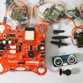 AIカメラ搭載の多関節4足歩行ロボットキット「クアッド・クローラーAI」公開　ルートマッピングなどAI制御の基本が学べる