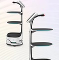 「keenon」(キーンオン)の配膳ロボット新機種「T8」の進化点おさらい！わずか50㎝の通路も走行　テクトレ「1日に2万台以上が稼働中」