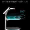 「keenon」(キーンオン)の配膳ロボット新機種「T8」の進化点おさらい！わずか50㎝の通路も走行　テクトレ「1日に2万台以上が稼働中」