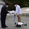 ドローンで熊本黒川温泉に医療物資を配送する実証実験　災害時の道路寸断を想定