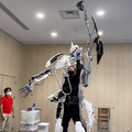 身長3mの身体拡張ロボット「スケルトニクス」がド迫力のデモを公開！超人スポーツを「羽田スマートシティEXPO 2021」で体験