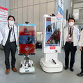 スタジアムの来場者をロボットがお出迎え、ギャラリーを自律移動ロボットが除菌作業・効果を確認 【ARX レポート(2)】