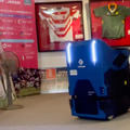 スタジアムの来場者をロボットがお出迎え、ギャラリーを自律移動ロボットが除菌作業・効果を確認 【ARX レポート(2)】