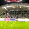 楽天モバイルとヴィッセル神戸、5Gミリ波とVPSで試合情報や選手達をAR表示、AR広告と決済の実証実験にも成功