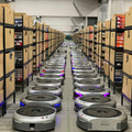 アルペンのEC物流拠点でギークプラスのAI物流ロボットが216台稼働 　ロボ棚数は3,207台、保管能力2倍、出荷能力3倍に