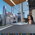 3D仮想空間メタバースでフィリピン人講師と英会話レッスン 羽衣国際大学の学生達が体験