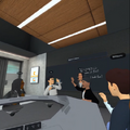 3D仮想空間メタバースでフィリピン人講師と英会話レッスン 羽衣国際大学の学生達が体験