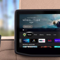 BMWがFire TV搭載の車載用「シアタースクリーン」を公開　Amazonは2022年、Fire TVで社内のエンタテインメント体験を展開