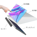 都内のセブン-イレブン6店舗で空中ディスプレイの実証実験 キャッシュレスセルフレジ『デジPOS』