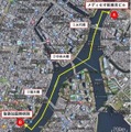 ドローンが永代橋など複数の大橋を横断する 都内初の医薬品配送実験 ドローンで日常的に医薬品を届けられる社会を目指す