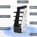 最大4段の大容量トレーが特徴の配膳運搬ロボット「Keenbot アイリスエディション」発売 導入事例を公開　SBRとアイリスオーヤマ