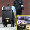 ティアフォー/川崎重工/KDDI/損保ジャパン/小田急/公園財団 自動配送ロボットの公道配送実証　西新宿で5Gと高精度測位を活用