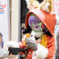 けものフレンズV「シマハイロボ」になってシマハイイロギツネが多くのファンと交流　精巧に動く力制御をV-Sidoで実現