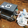 CuboRex 不整地も走行できる電動クローラユニット「CuGo」と一輪車での運搬をラクにする「電動化ねこ車キット」体験レポート