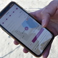 スマホで注文した弁当をドローンが配送 位置情報もスマホで分かる 浜のうたせから地ノ島海水浴場まで輸送