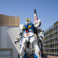 実物大ニューガンダム立像4月25日より展示開始！夜間には壁面の特別映像と連動  「ガンダムパーク福岡」も同時オープン