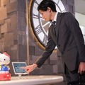 ロボコネクト対応「ハローキティロボット」を発表　受付や検温、子ども向けレク機能など提供　サンリオとNTT東日本がコラボ
