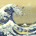 あの名画が描かれた時代が2050年だったら?ゴミであふれた未来の海をAI技術で再現 八景島シーパラダイス『“名画になった”海 展』