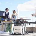 ドローンが婚姻届けやウェディングドレスを届ける 「そら活」サービス実証 藤和那須リゾートとVFRが実施