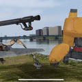 無人機「ファイド」と戦闘機械「ジャガーノート」(シン搭乗機) デジタルフィギュアサービス「HoloModels」で発売