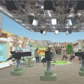 VRゴーグルでスタジオ見学体験! 全国放送のテレビ番組「ゴゴスマ」スタジオをメタバース上で再現 NTTの「DOOR」を使用