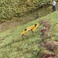 電動四足歩行ロボット「Spot」が林業の作業を担えるか?スマート林業の実現に向けた実証実験 下川町、つくば市で実施