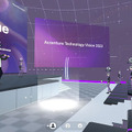 【速報】アクセンチュアが報道向け発表会を「メタバース」で開催！「テクノロジービジョン2022」の発表に記者がアバターで集まる