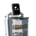 複数台運用を想定した配膳AIロボット「α8号機」 福岡空港内レストラン「SORAGAMIAIR」に先行導入
