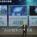 ソフトバンク孫正義氏、日本経済の成長率/競争力ランキング/AI導入率/GPUの性能進化率など、データを示しAI導入を強く啓蒙