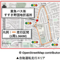 【動画】東急が自動運転バスを報道陣に初公開　公道での試乗会レポート　高齢化社会に向けたラストワンマイルの実証実験