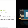 NVIDIA「Jetson Orin Nano」のベンチマーク結果を公開　従来NanoやTX2 NXとの性能差は?「GTC 2022」レポート