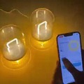 Wi-Fiがあれば絆がどこでもつながる2台1組のスマート家電ランプ『Linked Lamp』先行受付中