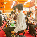 ソニー「アイボの七五三」を今年も神田明神で開催 約30体のaiboが揃って「二礼二拍手一礼」に挑戦!
