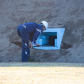 有線給電のドローン2機が連携して100時間連続飛行も　土砂やがれきの下の遭難者のスマホ位置の特定に成功　ソフトバンク、東工大、フタバ共同研究