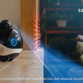 家族コンパニオンロボット『Enabot EBO X』発表 自律移動して見守り、危険通知やビデオ通話、Alexa連携、ハーマン製スピーカー搭載