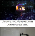ドコモが「羽根のないプロジェクションドローン」を開発　映像を投影しながらゆっくり飛行　イベントや商業施設での空中広告や動く演出を実現