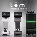共創型AR多目的配達ロボット「temi GO」ハピロボが販売開始　temiの操作性とtemi Platformの自律走行性能を持つ